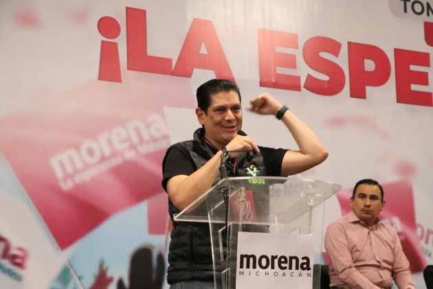 Firme, apoyo del Partido Verde Michoacán a Claudia Sheinbaum: Ernesto Núñez Aguilar 