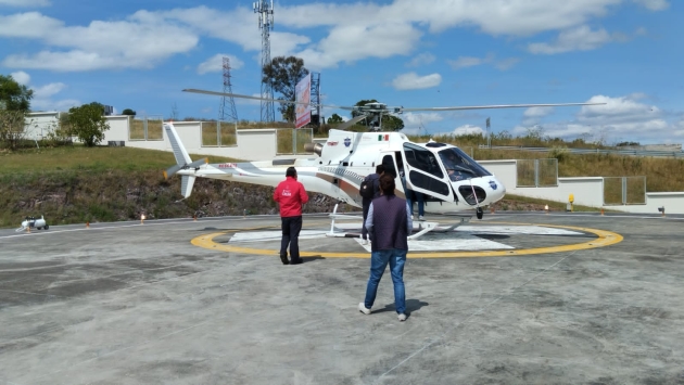En operación aérea coordinada entre Michoacán y la CDMX, procura SSP hígado para trasplante