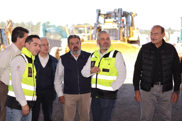 Ramírez Bedolla y SICT inician ampliación de autopista Siglo XXI de Uruapan-Nueva Italia 