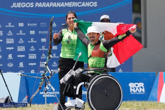 Michoacano Samuel Molina gana oro y bronce en Parapanamericanos Santiago 2023 