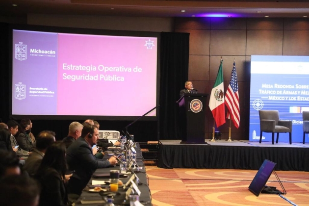SSP continúa con tareas de fortalecimiento, ante el tráfico de armas en México y EUA 