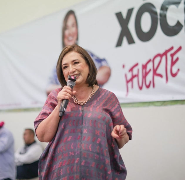 Xochitl Gálvez envía mensaje a sus simpatizantes de Coalición desde San Luis Potosí 