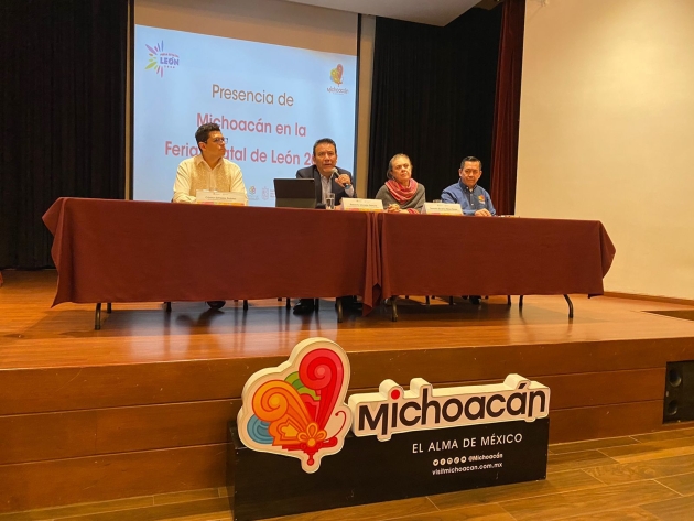 Michoacán refuerza su presencia en la Feria de León Roberto Monroy  