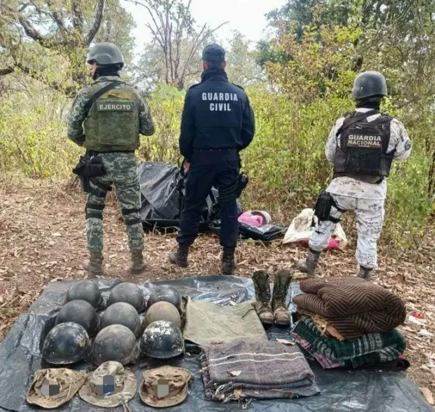 Localizan y desmantelan campamento clandestino en Coalcomán 