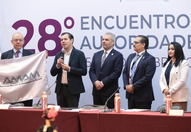 Encabeza ARB 28 Encuentro de la Asociación Mexicana de Autoridades de la Movilidad 