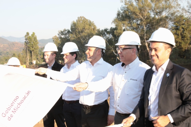 Arranca construcción de planta Arauco en Zitácuaro; será la más grande del país 