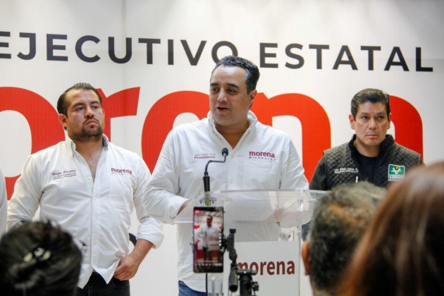 Morena Michoacán prioriza la unidad y la organización; PT y PVEM son aliados incansables: JP Celis 