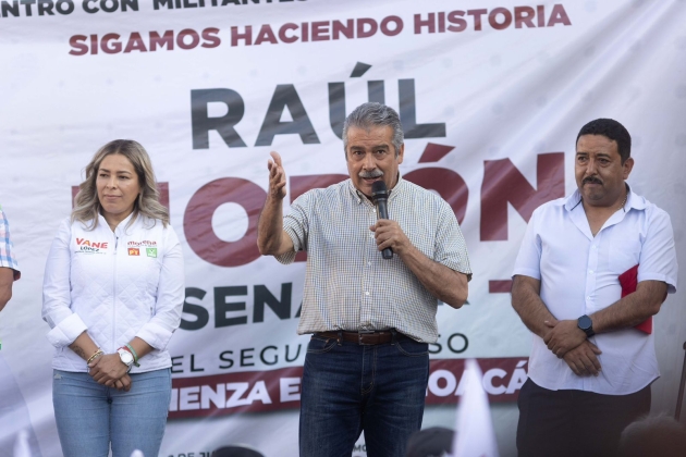 El éxito de Morena se debe a que es el pueblo quien nombra a sus representantes: Raúl Morón 