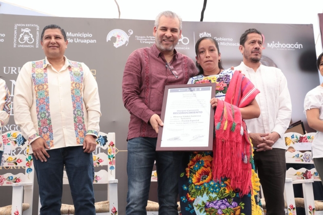 Reconocemos hoy a 178 Artesanos Michoacanos en el LXIII Concurso de Domingo de Ramos: ARB 