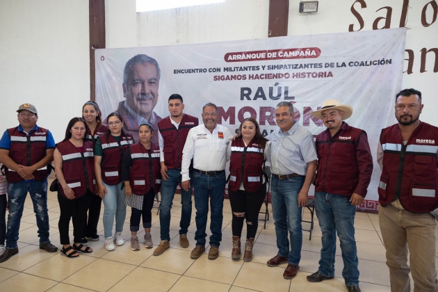 Van Sheinbaum y Morón por la transformación de Michoacán 