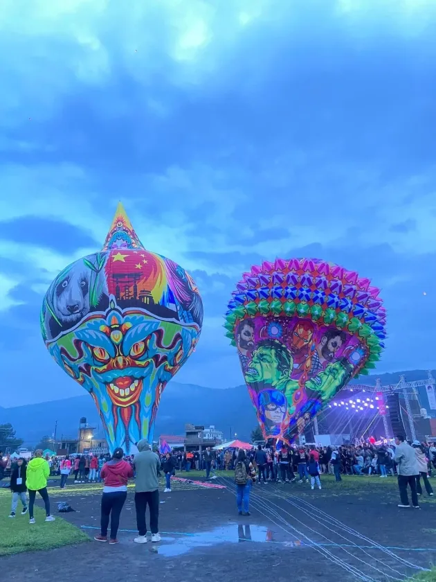Fiesta y color pintarán el Pueblo Mágico de Paracho con su festival de globos de Cantoya 