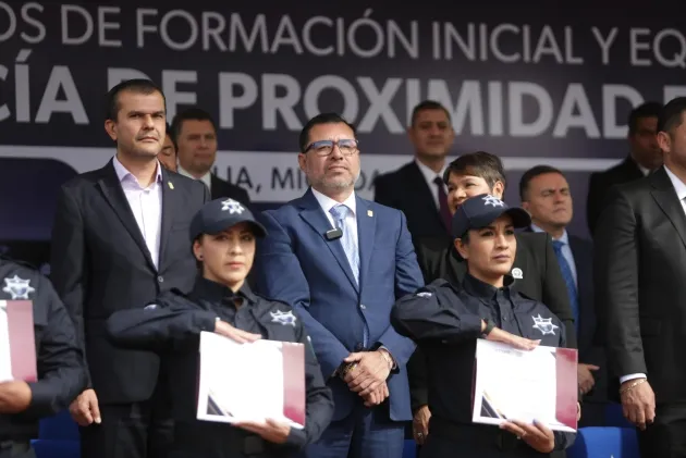 Guardia Civil recibe a cerca de 500 Nuevos Agentes para el Estado de Michoacán  