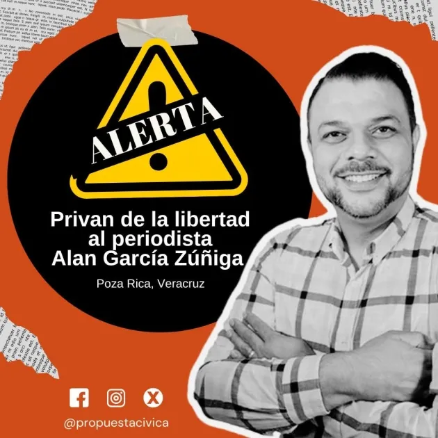 AMIPAC condena privación de la libertad del Periodista Veracruzano Alanis García Zuñiga  