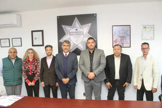 Alianza entre Policía Auxiiar y Universidad de Morelia impulsa profesionalización policial 