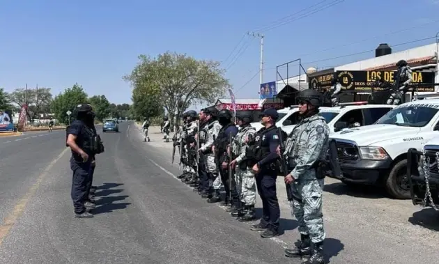 SSP refuerza tareas operativas en Tarímbaro Michoacán y localidades colindantes 
