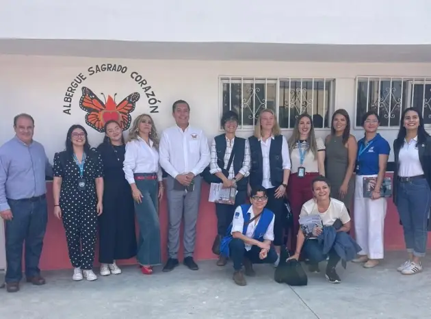 Sostiene FGE reunión con la Dirección de Protección Civil y Operaciones de Ayuda Humanitaria Europea en materia de atención de personas desplazadas