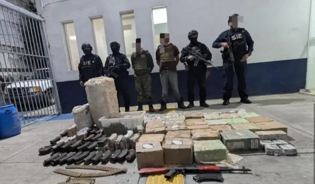 Detenidos dos integrantes de célula delictiva, en operativo en la frontera con Jalisco 