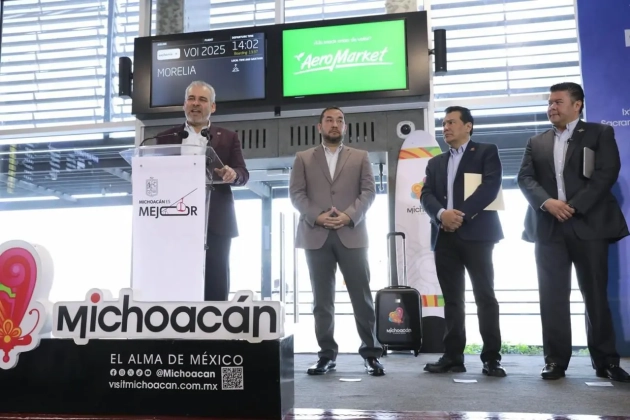 Vuelo directo Morelia-Ixtapa despega el 4 de Julio: Sectur 
