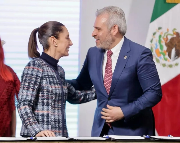 Reconoce Bedolla liderazgo de Sheinbaum para proteger economía nacional 