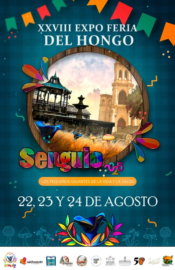 Más de 250 variedades de hongos te esperan en la feria de Senguio: Sectur 