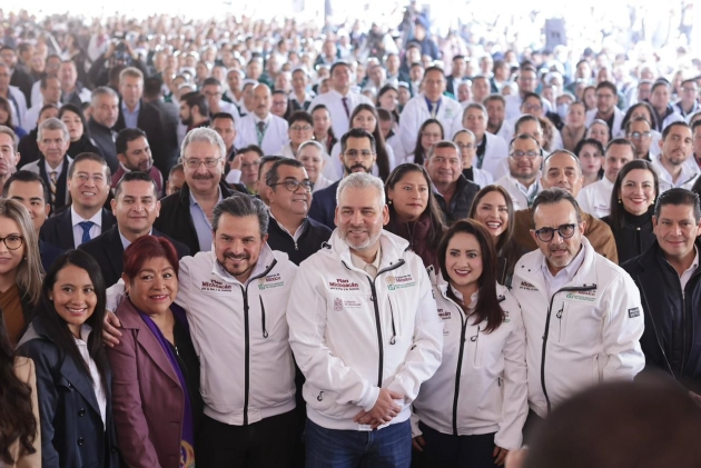 Zoé Robledo y Alfredo Ramirez anuncian que en marzo inicia construcción del nuevo hospital del IMSS  