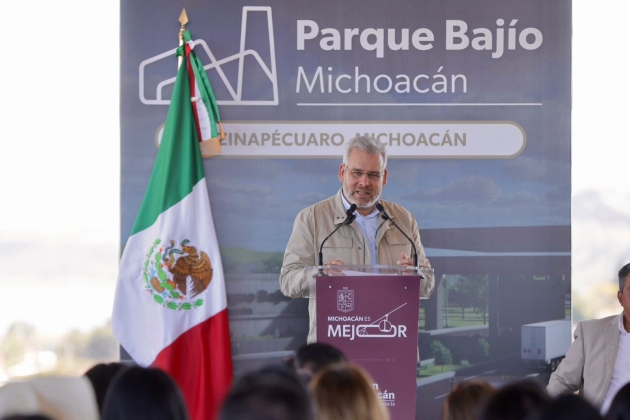 Entrega Ramírez Bedolla a Herso y Citelis primeras áreas de desarrollo del Parque Bajío; invertirán 6 mil 300 MDP