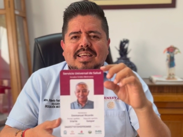 En marzo arranca Credencialización Universal de Salud en Michoacán: Roberto Pantoja