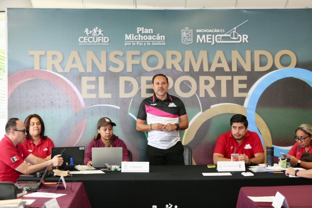 La CECUFID Recibe a la delegaciones para el registro de las regionales rumbo a la Olimpiada Nacional 