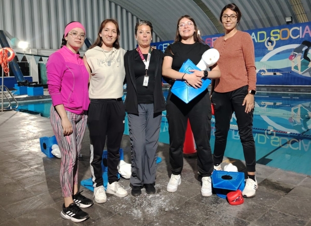 Certifica IMSS Michoacán a sus Salvavidas y Actualiza Técnicas de Salvamento Acuático 