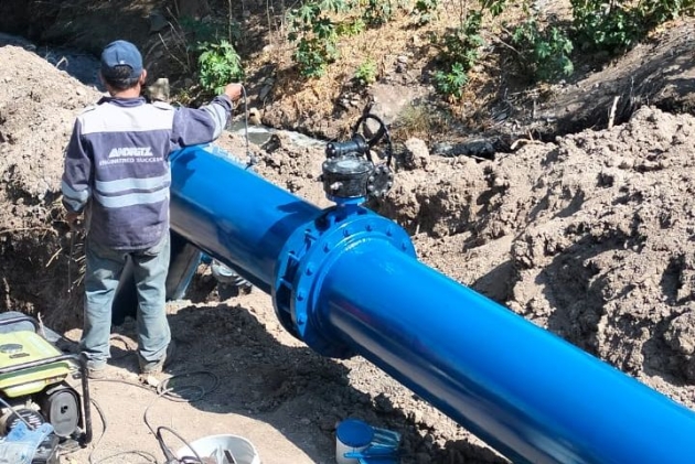 CONAGUA invierte 3.5 mdp para tecnificar canal de riego en Álvaro Obregón