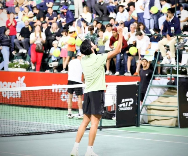 Vibrante la tercera jornada del Torneo de Tenis Morelia Open, en el Club Tres Marías 