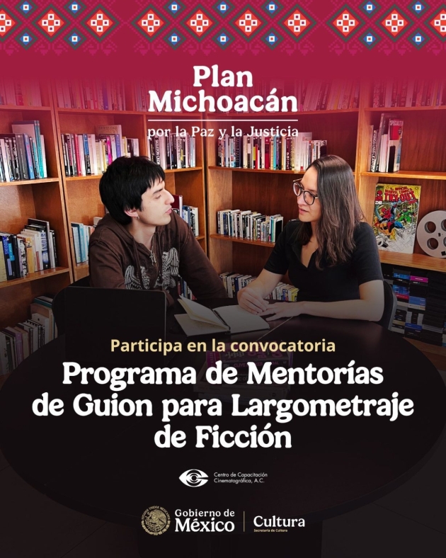 Perfecciona tu guion con la guía de especialistas del Centro de Capacitación Cinematográfica 