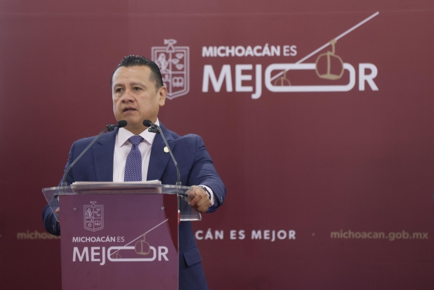 “La reducción del homicidio en Michoacán es resultado de investigaciones firmes y coordinación institucional”: CTP
