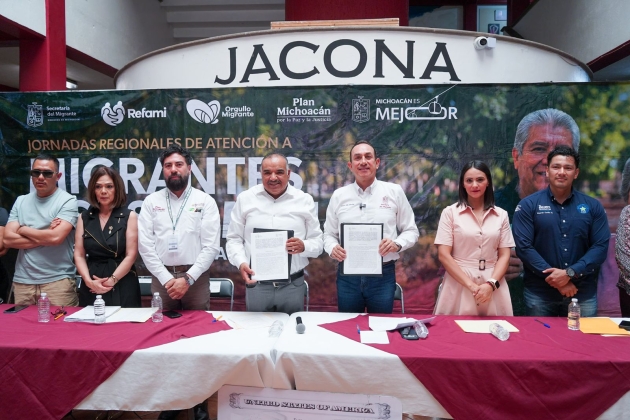 Familias de Jacona recibirán descuentos en servicios con Orgullo Migrante 