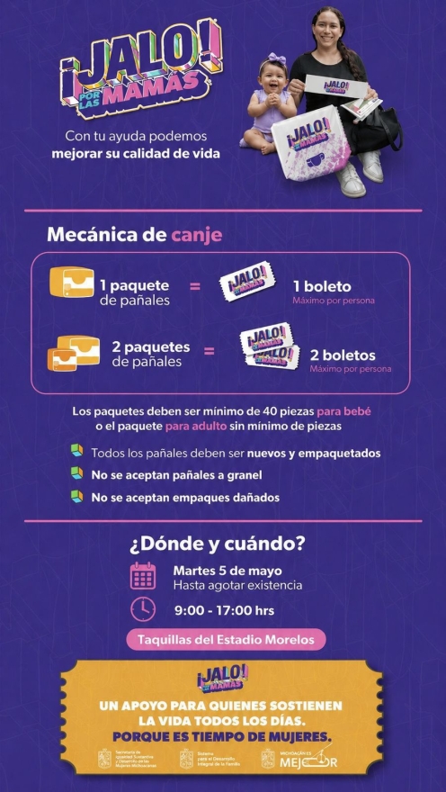 El Buki en el Jalo por las Madres ya tiene dinámica de entrada, no te pierdas este Gran Espectáculo en el Estadio Morelos