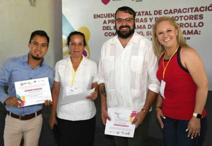 DIF Michoacán imparte capacitación del programa Comunidad DIFerente