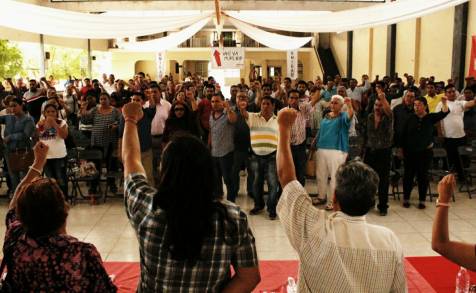ES AHORA, SOMOS NOSOTROS:  Ruta de la Unidad de MORENA regresó a Apatzingán 