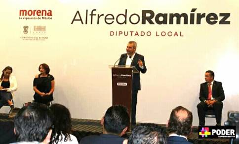 Presenta El Diputado Local de Morena Alfredo Ramírez Bedolla su 1er Informe Legislativo