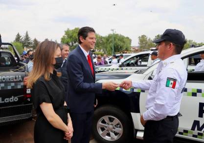 A la Policía de Morelia, todo el apoyo y la exigencia de respetar los derechos humanos: Alfonso Martínez 