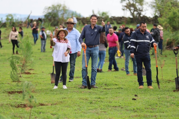 Arranca Alfonso Martínez campaña de reforestación ambiciosa, 700 mil árboles este 2023 