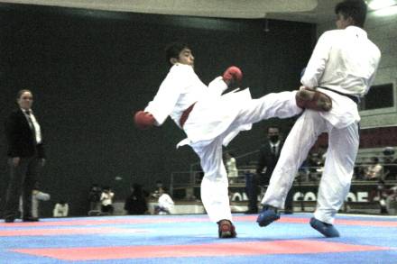 Suma Michoacán bronce en el arranque del karate  de los Juegos CONADE 2022 