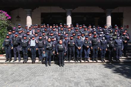 El Gobierno de Michoacán Reconoce la labor Policial de las Mujeres de la SSP 