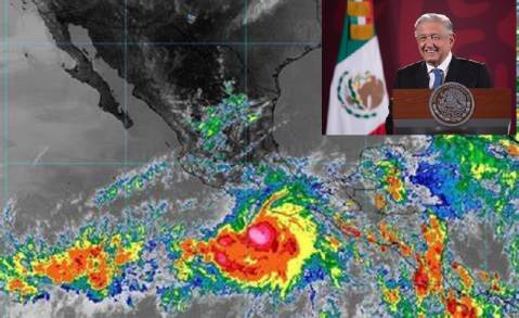 Gobierno Federal atiende a personas damnificadas por huracán Agatha: los apoyos se distribuirán con respeto a periodo electoral: AMLO 
