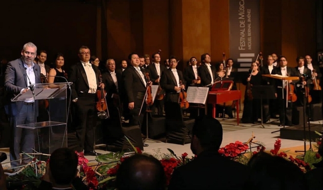 La Orquesta Sinfónica de Xalapa  Inaugura el 35 Festival Internacional de Música de Morelia   