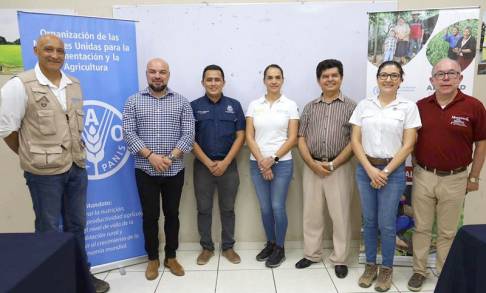 Amexcid y FAO visitan El Salvador para dar seguimiento al programa Mesoamérica sin Hambre en este país 