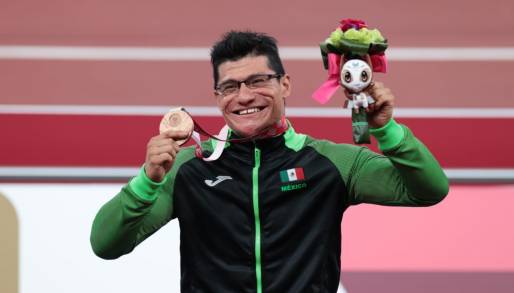 Juan Pablo Cervantes gana otro Bronce para México que suma 14 Medallas en los Paralimpicos 
