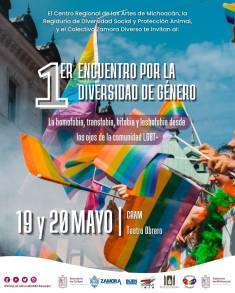 El Centro Regional de las Artes de Michoacán presenta el 1er. Encuentro por la Diversidad de Género 