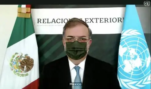 México llama al Consejo de Seguridad de la ONU a garantizar el acceso a vacunas contra COVID-19 
