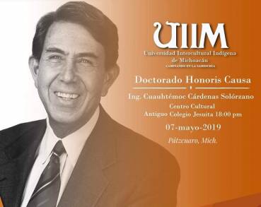 Recibirá Cuauhtémoc Cárdenas Doctorado Honoris Causa de la UIIM