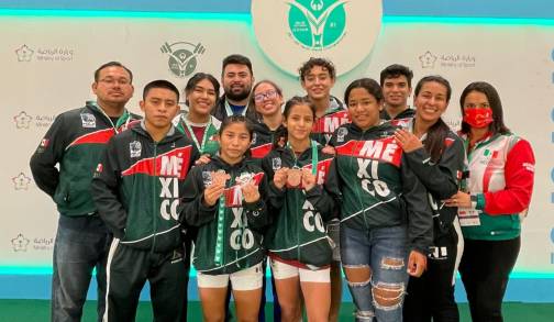 Con 12 medallas, México cierra participación en Mundial de Pesas Sub-17 